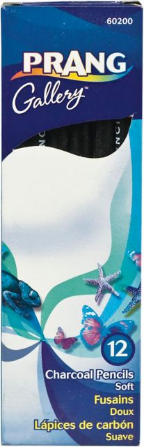 PRANG CHARCOAL PENCIL PAPER WRAP SOFT