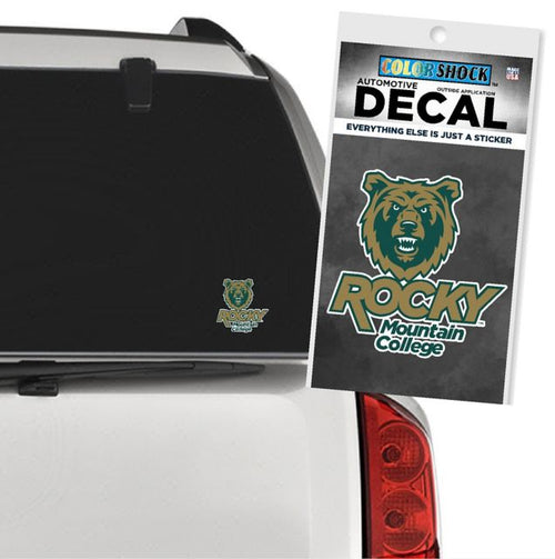 Rocky Mountain College Bears Decal