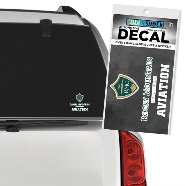 Rocky Mountain College Bears Aviation Decal