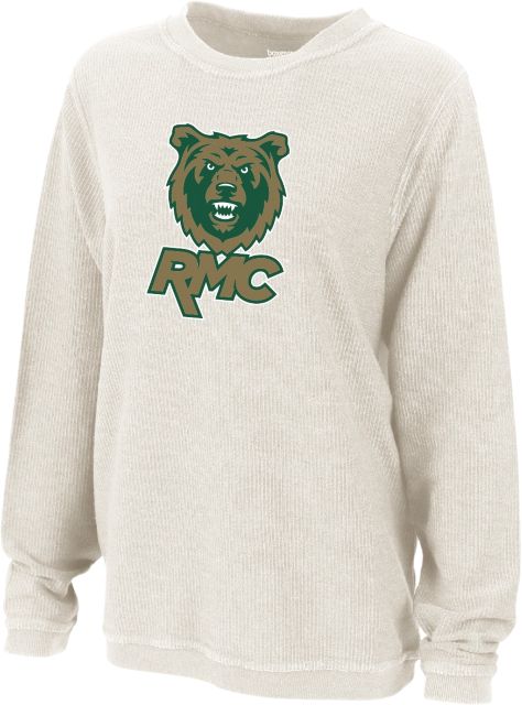Rocky Mountain College Bears Women's Corduroy Crewneck Sweatshirt
