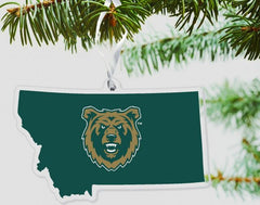 Rocky Mountain College Bears 3x4 Ornament